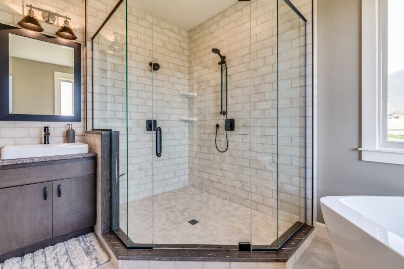 Elegant Shower with Niche